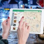 ipad, map, tablet, internet, screen, multimedia, information, restaurant, navigation, mock up, app, travel, journey, city, guide, apple, application, touchscreen, electronic, mobility, digital, media, mobile, display, device, equipment, hand, ipad, ipad, map, map, map, map, map, tablet, navigation, app, guide, guide